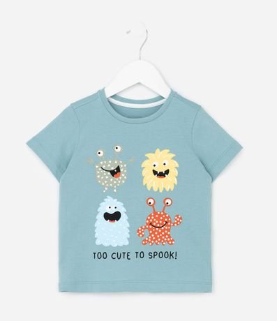 Pijama Infantil con Estampa Mounstritos - Talle 2 a 6 años 2