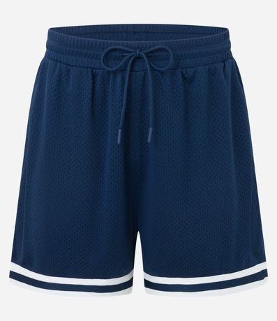 Bermuda Deportiva de Baloncesto con Tecnologia Dry y Rayas en la Bajo 6