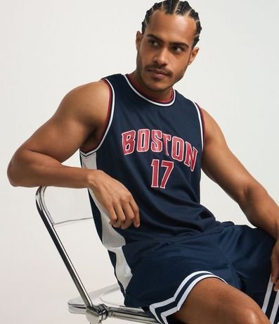 Bermuda Deportiva de Baloncesto con Tecnologia Dry y Rayas en la Bajo 3