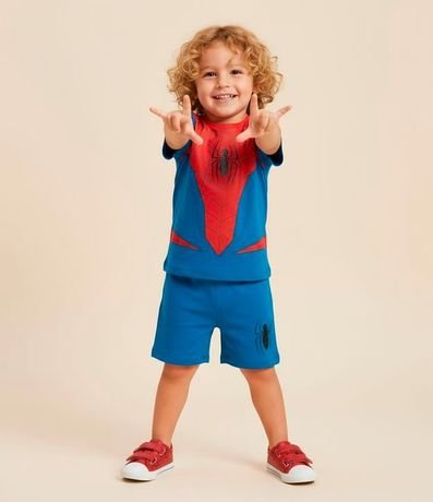 Pijama Infantil con Estampa Hombre-Araña - Talle 3 a 8 años
