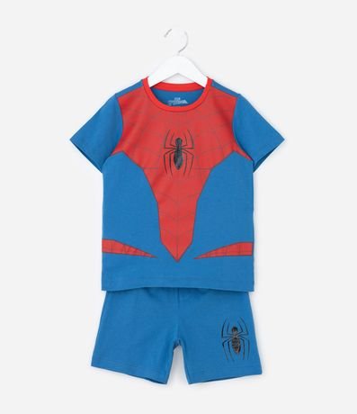 Pijama Infantil con Estampa Hombre-Araña - Talle 3 a 8 años 2