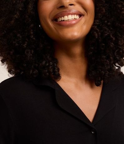 Pijama Short Doll Americano en Viscosa con Encaje 2