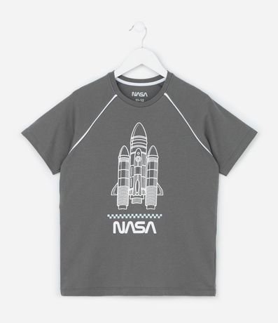 Pijama Infantil con Estampa NASA - Talle 5 a 14 años 2