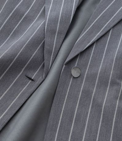 Blazer Sastre con Botón y Riscas de Giz Curve & Plus Size 7