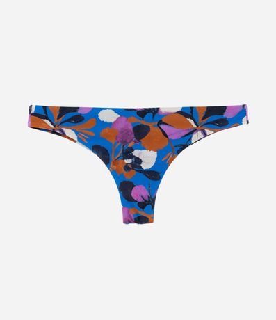 Bikini Bombacha Básica en Microfibra Floral con Efecto Levanta Pompis 5