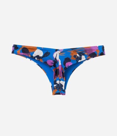 Bikini Bombacha Básica en Microfibra Floral con Efecto Levanta Pompis 6
