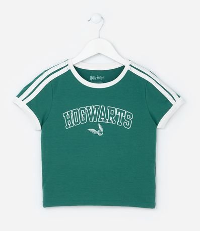 Remera Infantil College con Estampa Hogwarts - Talle 5 a 14 años
