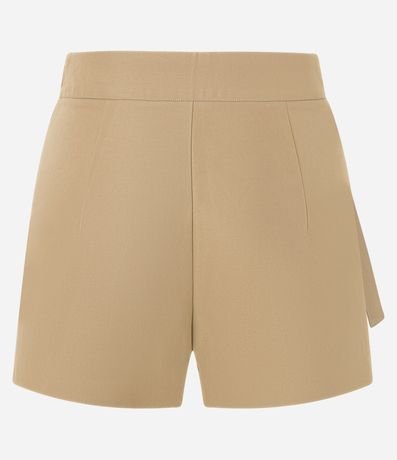 Bermuda en Sastrería con Hebilla y Bolsillo Delantero 9