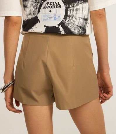 Bermuda en Sastrería con Hebilla y Bolsillo Delantero 6