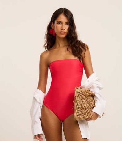 Malla sin Asa en Microfibra con Busto Drapeado