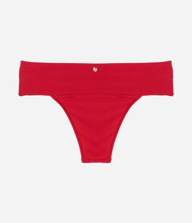 Bikini Bombacha Lateral Ancho en Microfibra Acanalada 7