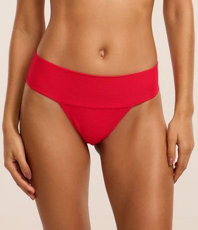 Bikini Bombacha Lateral Ancho en Microfibra Acanalada 2