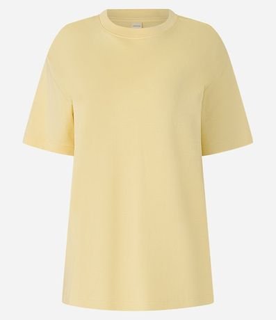 Remera en Algodón Peruano con Cuello Redondo 5