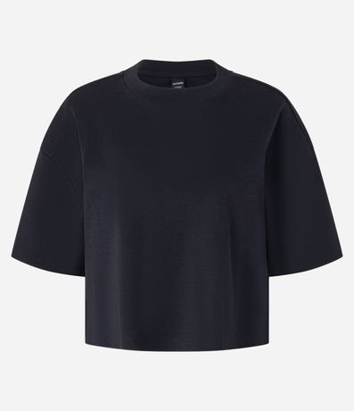 Remera Boxy en Algodón Peruano con Manga Amplia 6
