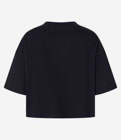Remera Boxy en Algodón Peruano con Manga Amplia 7