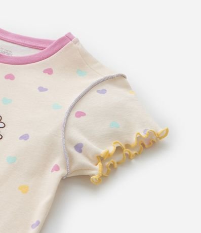 Camisón Infantil en Algodón con Estampa Carpincho - Talle 4 a 14 años 5