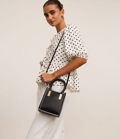 BosaTransversal Pequeña con Detalles Bipolar 8