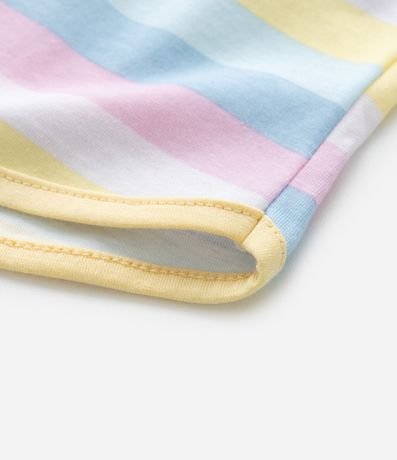 Pijama Infantil con Estampa Bluey y Rayas - Talle 3 a 8 años 9