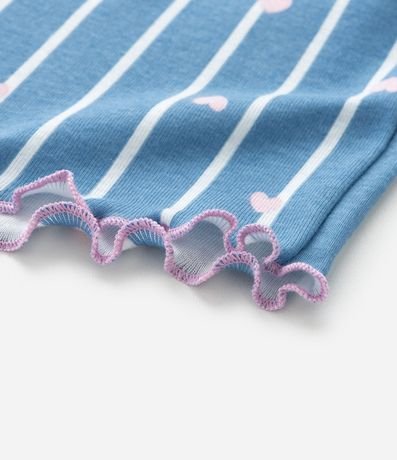 Pijama Infantil en Rib con Estampa de Stitch - Talle 5 a 14 años 8