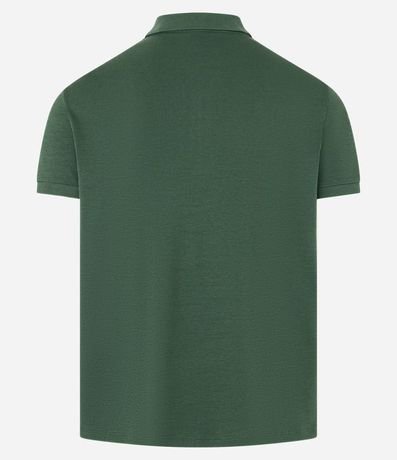 Remera Polo en Algodón con Cremallera en el Cuello 11