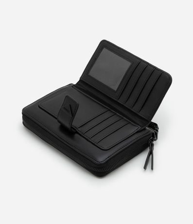 Billetera Mediana con Pequeño Bolsillo y Textura Capitoneada 6