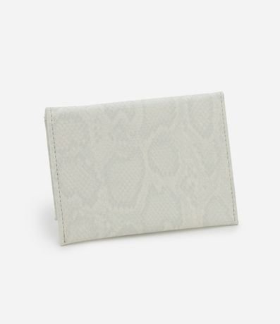 Billetera Sobre Pequeña con Estampa Animal Print Cobra 2