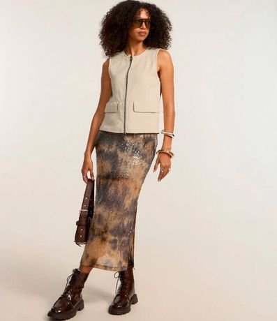 Chaleco en Sastrería con Bolsillos y Solapa 1