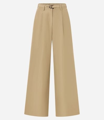 Pantalón Wide Leg en Sastrería con Cinturón 8