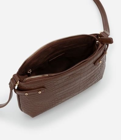Bolsillo Transversal en PU con Textura Crocco 4
