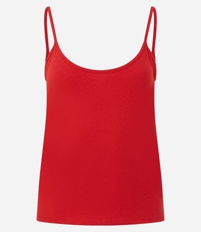 Blusa Básica de Bretel Fino en Algodón Peruano 7