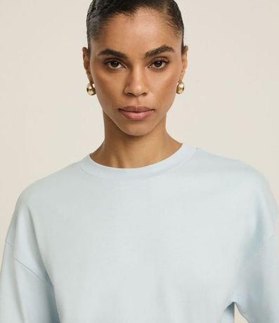 Remera Boxy en Algodón Peruano con Manga Amplia 4