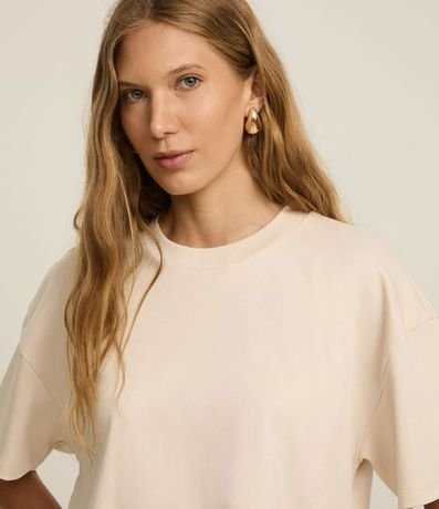 Remera Boxy en Algodón Peruano con Manga Amplia 4