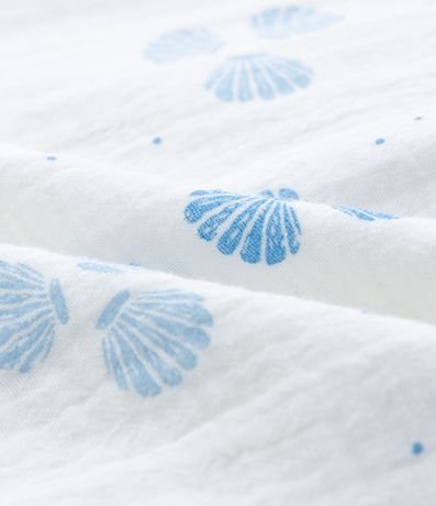 Enterito Infantil y Sombrero con Estampa de Caracolas - Talle 0 a 18 Meses 5