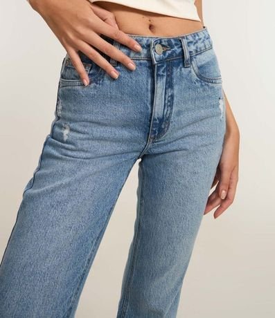 Pantalón Cropped Flare en Jeans 4