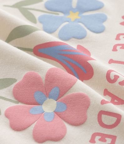 Conjunto Infantil con Estampa Flores - Talle 1 a 6 años 11