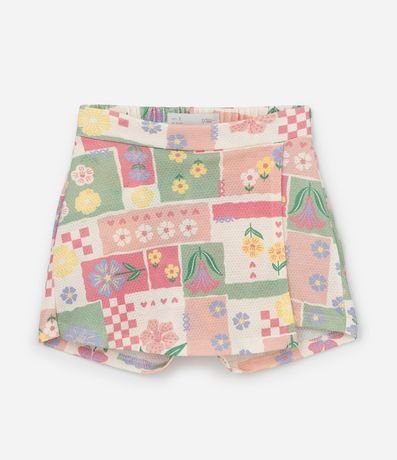 Conjunto Infantil con Estampa Flores - Talle 1 a 6 años 5