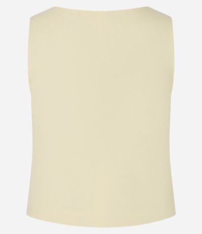 Blusa en Viscolino con Escote Cuadrado y Bretel Ancho 9