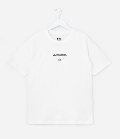 Remera Infantil Texturizada con Estampa Playstation - Talle 5 a 14 años 1