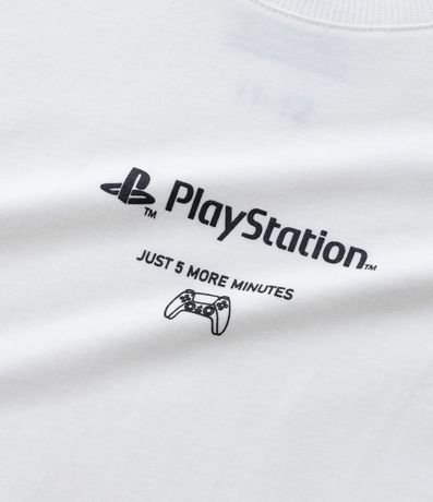 Remera Infantil Texturizada con Estampa Playstation - Talle 5 a 14 años 5