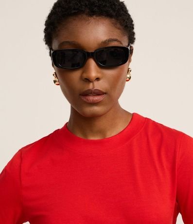 Blusa en Rib con Cuello Redondo 4