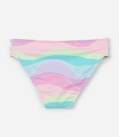 Bikini Infantil con Protección UV y Estampa Tie Dye - Talle 5 a 14 años 6