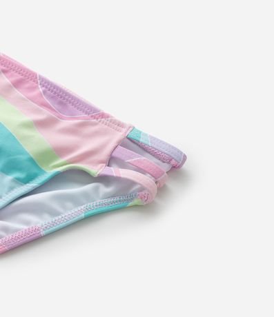 Bikini Infantil con Protección UV y Estampa Tie Dye - Talle 5 a 14 años 7