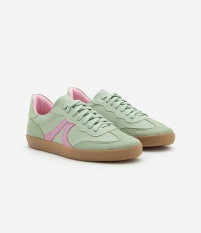 Championes Estilo Taco en PU con Detalles Laterales 2