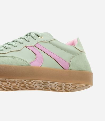 Championes Estilo Taco en PU con Detalles Laterales 3