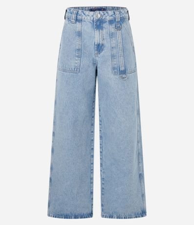 Pantalón Skater en Jeans con Bolsillo Carpintero 7