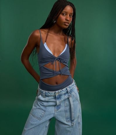 Pantalón Skater en Jeans con Bolsillo Carpintero 6