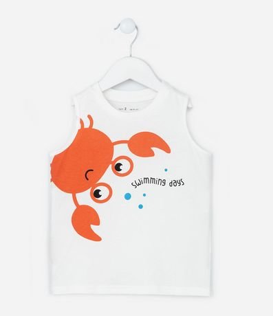 Conjunto Infantil con Estampa de Cangrejo - Talle 1 a 6 años 2