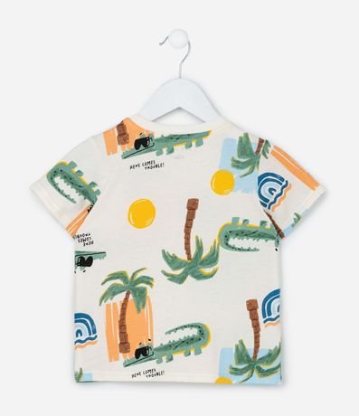 Conjunto Infantil con Estampa Palmeras - Talle 1 a 6 años 3