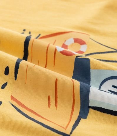 Conjunto Infantil con Estampa de Barquitos - Talle 1 a 6 años 8