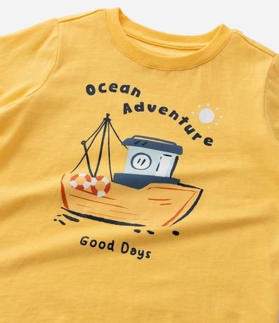 Conjunto Infantil con Estampa de Barquitos - Talle 1 a 6 años 11